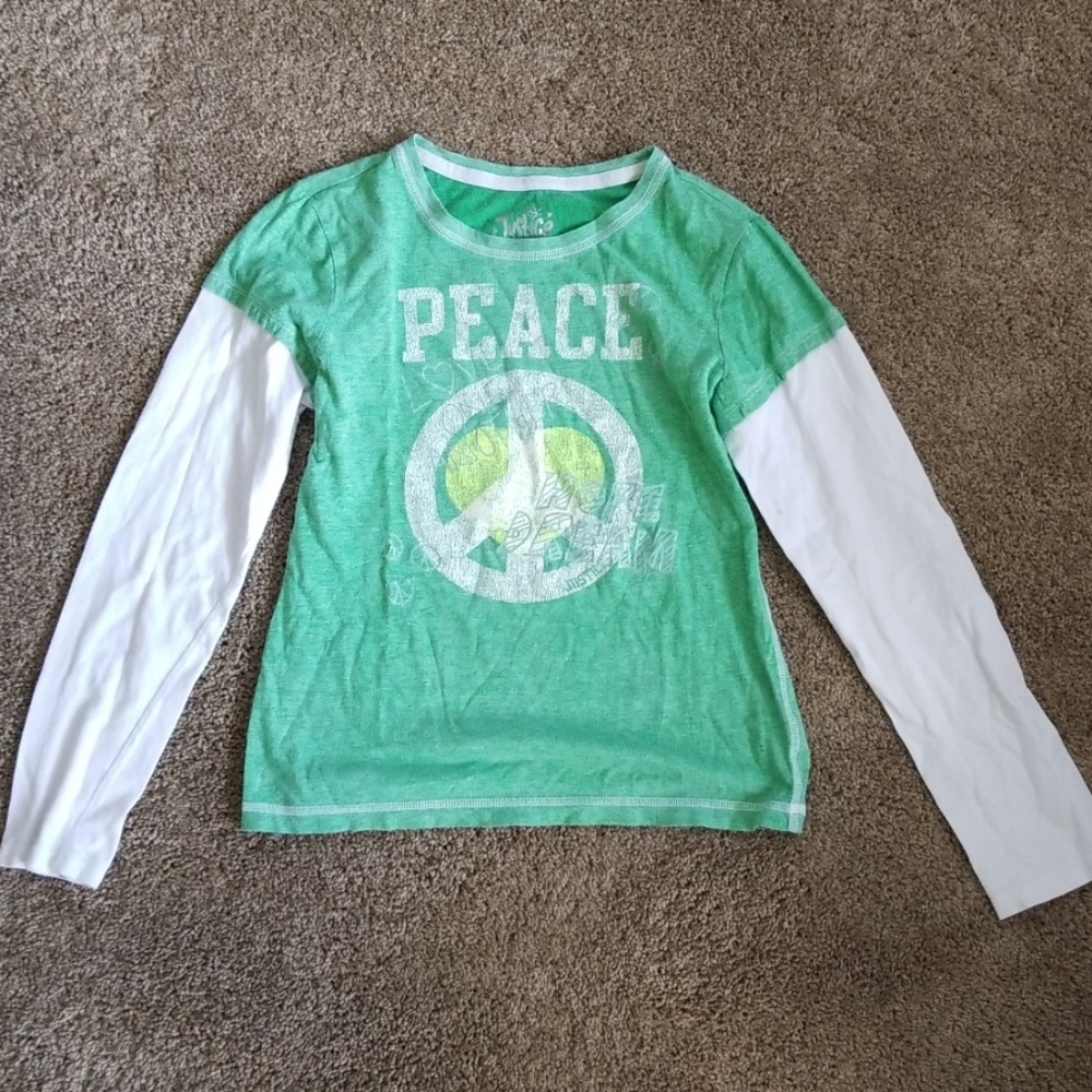 Justice Brand Long Sleeve Pullover Tee